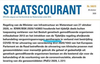2021-06-30, staatscourant gentherapie