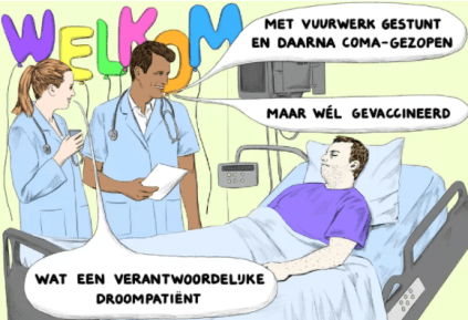 2021-12-01, cartoon droompatiënt scan